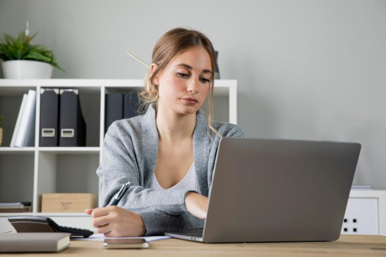 Professional analyzing financial charts and budget planning documents